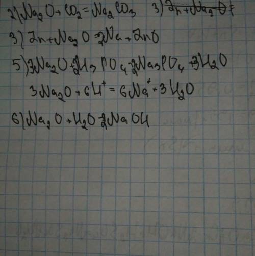 До понедельника ! закончить возможные уравнения реакции, записать в молекулярном и ионном виде: 1)na