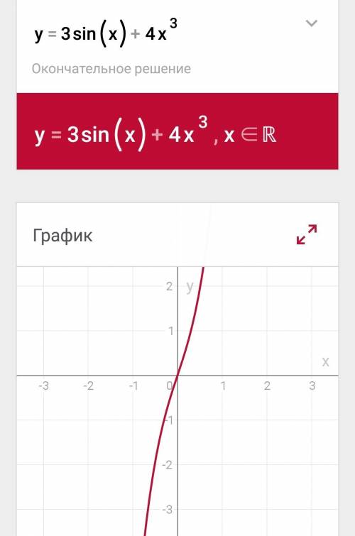 1)y=3sin x+4x^3 2)y=3/x-4cos x 3)y=3x^5 -8x^10 хелп ми