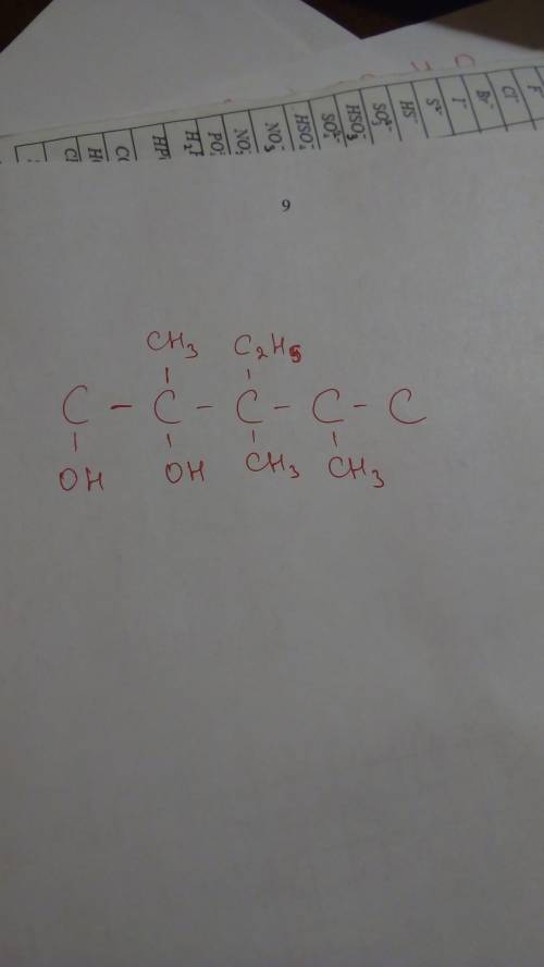 3-этил-2,3,4-триметилпентандиол-1,2