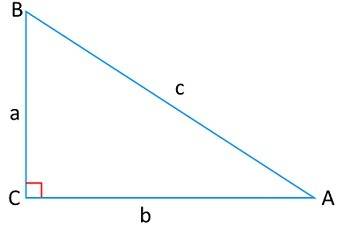 Мне нужна формула о прямоугольном треугольнике и как он