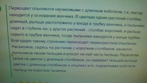 Как происходит опыление у первоцветов