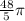 \frac{48}{5} \pi