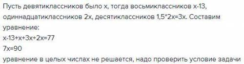 Врайонной олимпиадиаде принимали участие ученики восьмых,девятых,десятых и одиннадцатых классов.учен