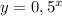 y = 0,5^x