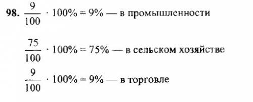 Вначале хх века в россии из каждых 100 человек занятых в хозяйстве 9 человек работали в промышленнос