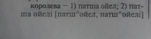 Как переводится слово королева на казахский