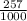 \frac{257}{1000}