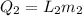 Q_2 = L_2m_2