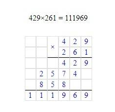 Выполни умножение: 143*112, 207*114, 429*261, 834*156.