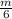 \frac{m}{6}