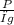 \frac{P}{ρg}