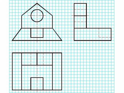 Нужно сделать проекции, и изометрию