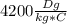 4200\frac{Dg}{kg*C}