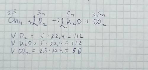1. обчисліть об'єм повітря (н. що витрачається на горіння метанусн4 кількістю речовини 2,5 моль.​