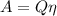 A = Q\eta