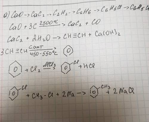сделать Напишите уравнения реакций с которых можно осуществить превращения . Укажите условия реакци