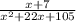 \frac{x+7}{x^2+22x+105}