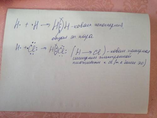 Даю 100 бвлов нужно написать механизм образования ковалентной связи любых 2 веществ.