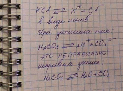 В химической лаборатории Егор и Ира приготовили растворы хлорида калия и угольной кислоты для дальне