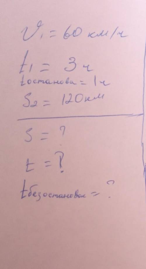 8ответы на во Автомобиль вышел из пункта А в пункт Б со скоростью60 км/ч. Через три часа движения он