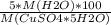 \frac{5*M(H2O)*100}{M(CuSO4*5H2O)}