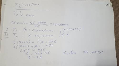 Два туриста отправляются одновременно из одного и того же пункта в одном направлении. Скорость перво