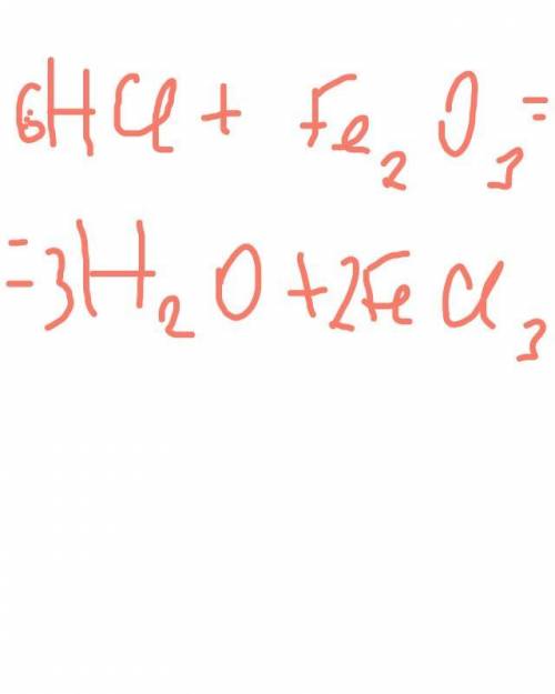Хлоридная кислота прореагировала с железа(III) оксида массой 40г. Определить массу соли, которая обр