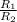 \frac{R_{1} }{R_{2} }