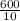 \frac{600Кл}{10А}