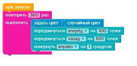 Информатика Урок 7: Художник: Циклы 4 номер