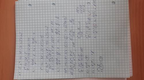 1. Розкладіть на множники квадратний тричлен:2.Розв'яжіть рівняння :​