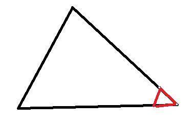 Сколько углов будет у новой фигуры, еслиотрезать один из углов треугольника? Свойответ обоснуйте рис