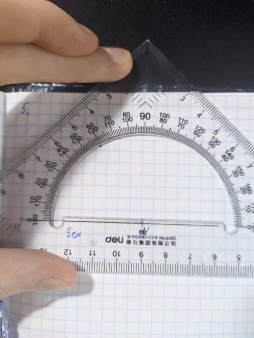 ПОСТРОЙТЕ ТРЕУГОЛЬНИК ПО СТОРОНАМ MN=5см, NK=4см и углу MNK=60°. В ПОЛУЧЕННОМ ТРЕУГОЛЬНИКЕ ПОСТРОЙТЕ