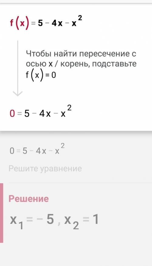 Исследуйте функцию, 7 класс, короткое задание