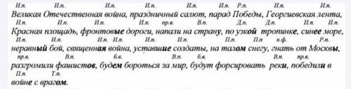 На какую тему подобраны эти словосочетания? Прочитай. Великая Отечественная война, праздничный салют