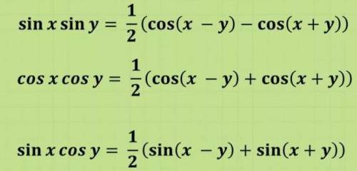 У выражение, преобразуй произведение в сумму sin16°⋅cos16°⋅2(sin234°+cos234°)+cos53°⋅cos16°