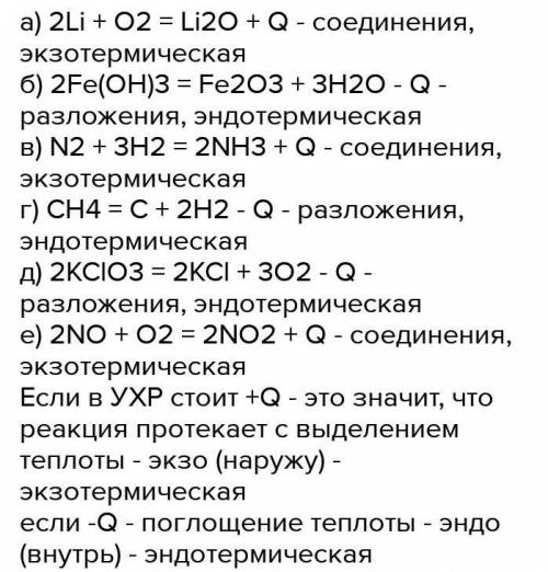 Самостоятельная работа. Типы химических реакций. Вариант 1. Расставьте коэффициенты в приведенных ур