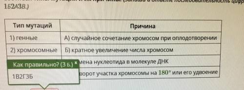 БИОЛОГИЯ! Мутации — это: новые комбинации уже существующих генов направленные изменения признаков, о