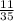 \frac{11}{35}