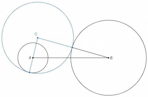 Радиусы двух окружностей равны 2 и 5, а расстояние между их центрами равно 10. Третья окружность кас