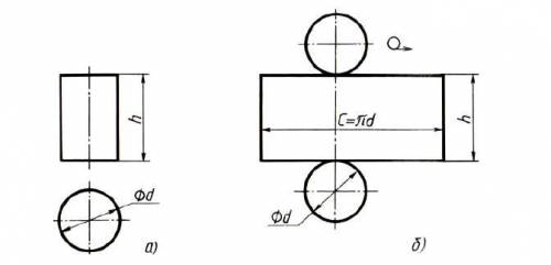 1.Как построить чертеж развертки поверхностей цилиндра? 2. Какие надписи наносят на чертежах разверт