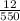 \frac{12}{550}