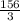 \frac{156}{3}