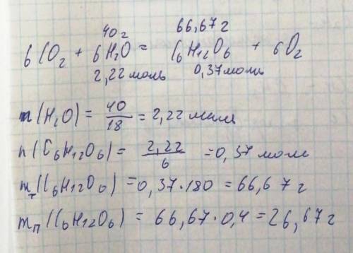 Определить практическую массу выхода глюкозы от теоретически возможной, если известно, что в реакцию