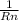 \frac{1}{Rn}