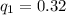 q_1=0.32