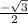 \frac{ - \sqrt{3} }{2}