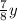 \frac{7}{8}y