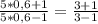 \frac{5*0,6+1}{5*0,6-1}=\frac{3+1}{3-1}