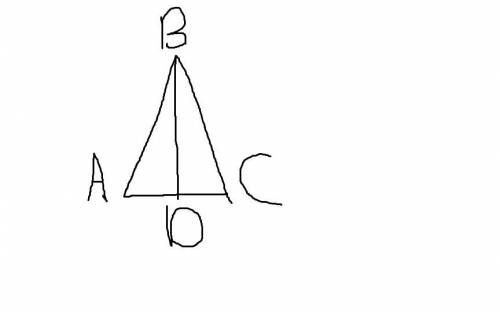 Побудуйте рівнобедрений трикутник за бічною стороною і медіаною , проведеною до неї​